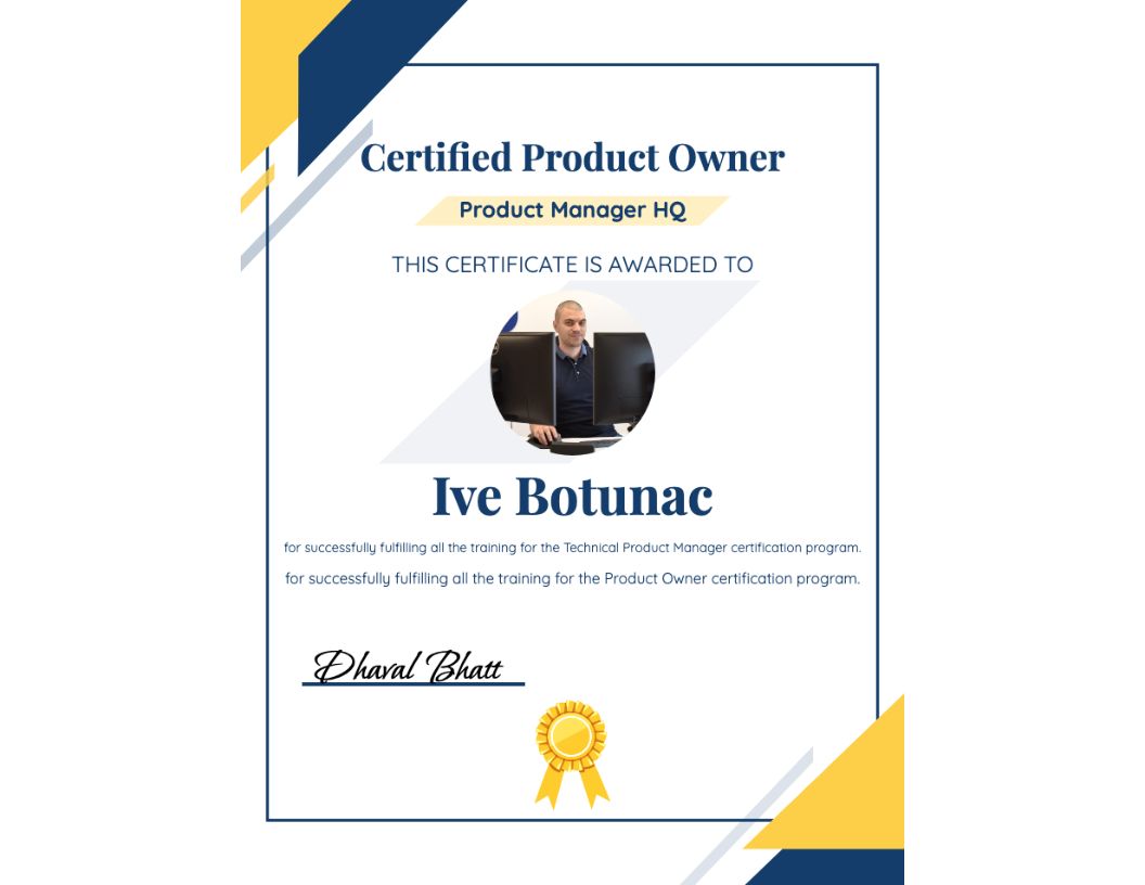 Product Owner Certification